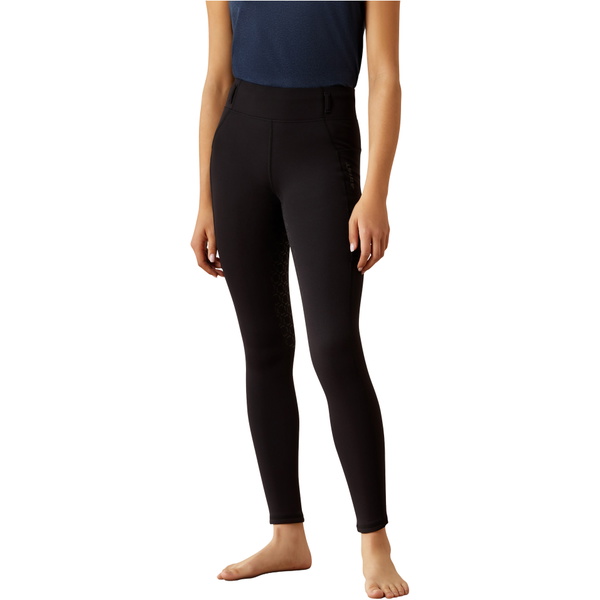 2025 Ariat Junior Venture 2 . 0 Thermal Full Seat Tight 10062837 - Black